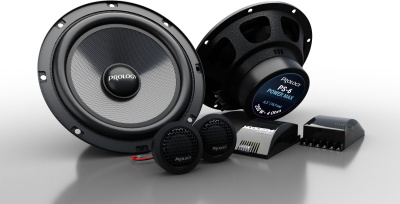 Колонки автомобильные Prology PS-6 250Вт 89дБ 4Ом 16.5см (6 1/2дюйм) (ком.:2кол.) компонентные двухполосные