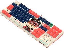 Клавиатура A4Tech Bloody AT87 Proxy Boom механическая бежевый/красный USB for gamer LED (AT87)