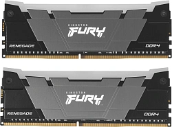 Память DDR4 2x32GB 3200MHz Kingston KF432C16RB2AK2/64 Fury Renegade RGB RTL Gaming PC4-25600 CL16 DIMM 288-pin 1.35В dual rank с радиатором Ret
