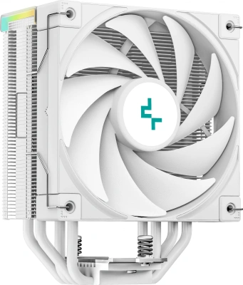 Устройство охлаждения(кулер) Deepcool AK400 Digital Soc-AM5/AM4/1200/1700/1851 белый 4-pin 28dB Al+Cu LCD 220W 695gr Ret (R-AK400-WHADMN-G)