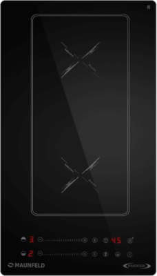 Индукционная варочная поверхность Maunfeld CVI292S2BBKA Inverter черный