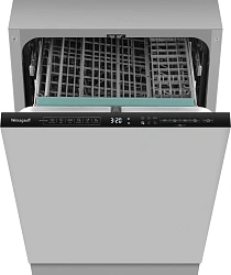 Посудомоечная машина встраив. Weissgauff BDW 4535 D Inverter AutoOpen Timer Floor узкая