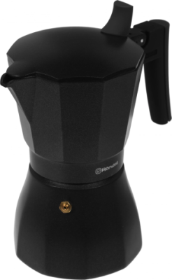 Кофеварка гейзерн. Rondell Kafferro RDS-499 0.3л алюминий темно-серый
