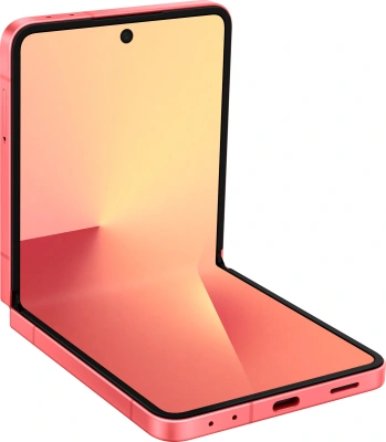 Смартфон Samsung SM-F766B Galaxy Flip7 512Gb 12Gb коралловый раскладной 3G 4G 1Sim 6.9" 1080x2520 Android 16 50Mpix 802.11 a/b/g/n/ac/ax/be NFC GPS GSM900/1800 GSM1900 Protect