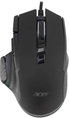 Мышь Acer OMW180 черный оптическая 6400dpi USB 9but (ZL.MCEEE.00S)