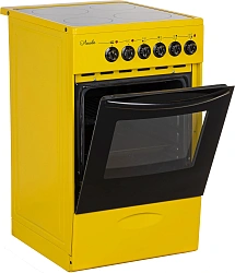 Плита Электрическая Лысьва EF4002MK00 желтый стеклокерамика (без крышки)