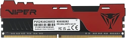 Память DDR4 16Gb 3600MHz Patriot PVE2416G360C0 Viper Elite II RTL Gaming PC4-28800 CL20 DIMM 288-pin 1.35В с радиатором Ret