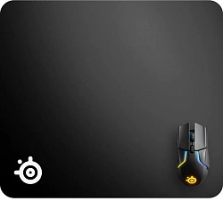 Коврик для мыши Steelseries QcK+ Большой черный 450x400x2мм (63003)