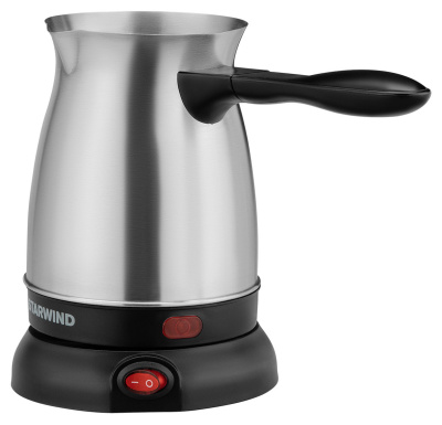 Кофеварка Электрическая турка Starwind STS6054 600Вт серебристый/черный