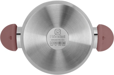 Кастрюля Rondell Bueno RDS-1587 2.8л. d=20см (с крышкой) стальной