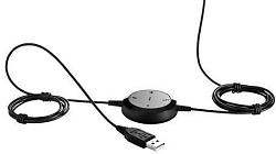 Наушники с микрофоном Jabra Evolve 20 UC Mono черный 2м накладные USB оголовье (4993-829-209)