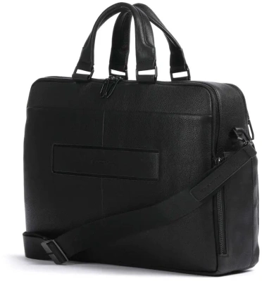 Деловая сумка Piquadro Hedley CA6026W130/N с отделением для ноутбука черный натур.кожа