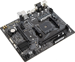 Материнская плата Gigabyte A520M S2H Soc-AM4 AMD A520 2xDDR4 mATX AC`97 8ch(7.1) GbLAN RAID+VGA+DVI+HDMI