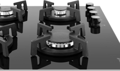 Газовая варочная поверхность Weissgauff HG 640 BGV черный