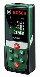 Лазерный дальномер Bosch PLR 30 C 2кл.лаз. 635нм цв.луч. красный (0603672120)