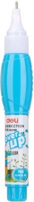 Ручка корректор Deli E39299 шариковый белый 7мл
