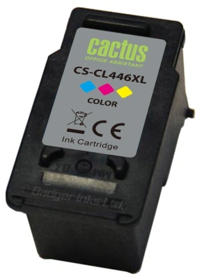 Картридж струйный Cactus CS-CL446XL CL-446XL многоцветный (15мл) для Canon PIXMA MG2440/2540/2940/iP2840