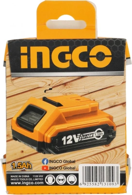 Батарея аккумуляторная Ingco FBLI12151 12В 1.5Ач Li-Ion