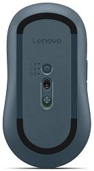 Мышь Lenovo Yoga Bluetooth Silent MB566T (SM8881) темно-синий оптическая 4000dpi беспров. (GY51S61916)