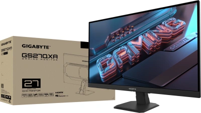 Монитор Gigabyte 27" GS27QXA черный IPS LED 16:9 HDMI матовая 1000:1 350cd 178гр/178гр 2560x1440 240Hz FreeSync Premium DP 2K USB 5.11кг
