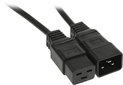 Шнур питания Rem R-16-Cord-C19-C20-1.8 C19-C20 проводник.:3x1.5мм2 1.8м 220В 16А (упак.:1шт) черный