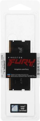 Память DDR5 8GB 4800MHz Kingston KF548S38IB-8 Fury Impact RTL PC5-38400 CL38 SO-DIMM 262-pin 1.1В single rank Ret