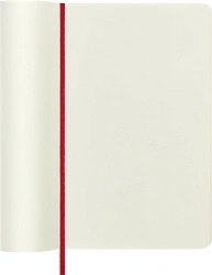 Блокнот Moleskine CLASSIC SOFT QP618F2 Large 130х210мм 192стр. нелинованный мягкая обложка красный