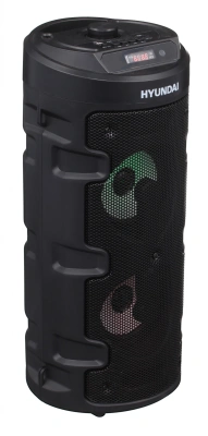 Минисистема Hyundai H-MC160 черный 50Вт FM USB BT SD/MMC