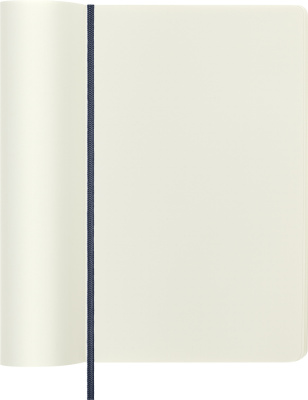 Блокнот Moleskine CLASSIC SOFT QP618B20 Large 130х210мм 192стр. нелинованный мягкая обложка синий сапфир