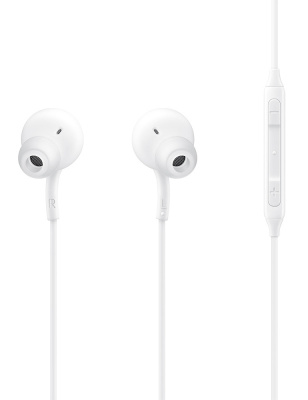 Гарнитура внутриканальные Samsung EO-IC100 1.2м белый проводные в ушной раковине (EO-IC100BWEGRU)