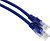 Патч-корд Lanmaster LAN-PC45/U5E-3.0-BL UTP RJ-45 вил.-вилка RJ-45 кат.5E 3м синий LSZH (уп.:1шт)
