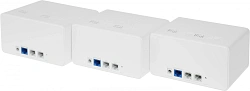 Бесшовный Mesh роутер Mercusys Halo H90X(3-pack) AX6000 10/100/1000BASE-TX белый (упак.:3шт)