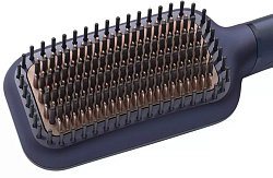 Расческа-выпрямитель Philips BHH885/00 черный/фиолетовый макс.темп.:200С покрытие:керамическое