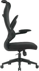 Кресло Cactus CS-MC505-BK черный сиденье черный сетка/ткань крестов. пластик