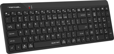 Клавиатура A4Tech Fstyler FBK23 AS черный USB беспроводная BT/Radio (FBK23 AS)