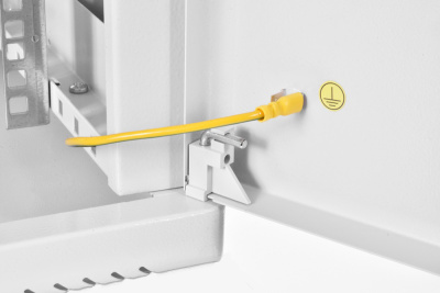 Шкаф коммутационный ЦМО (ШРН-М-9.500.1) настенный 9U 600x520мм пер.дв.металл направл.под закл.гайки 130кг серый 456мм 18.9кг 180град. 480мм IP20 сталь