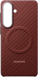 Чехол (клип-кейс) Samsung для Samsung Galaxy S26+ Carbon Magnet Case with MagSafe коралловый (EF-KS947SREGRU)