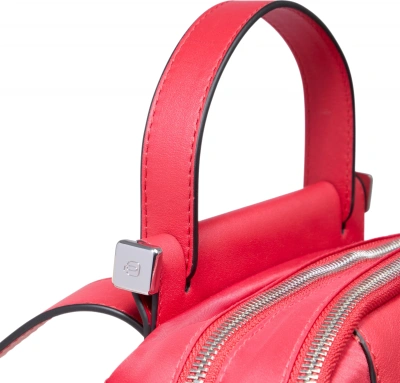 Рюкзак женский Piquadro Lyra CA5566W92T/R красный ткань/натур.кожа
