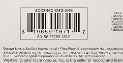 Флеш Диск Sandisk 128Gb Type-C SDCZ460-128G-G46 USB3.1 черный
