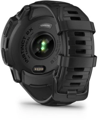 Смарт-часы Garmin Instinct 2X Solar Tactical Edition 50мм 1" MIP корп.черный рем.черный (010-02805-03)