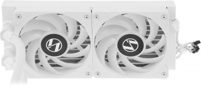 Система водяного охлаждения Lian-Li Galahad II Trinity 240 ARGB Soc-AM5/AM4/1200/1700/1851 белый30dB Al+Cu 240W Ret (G89.GA2T24W.00)