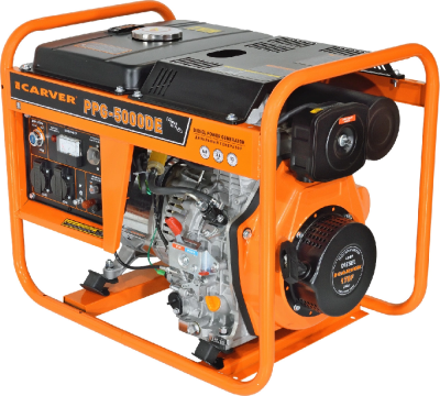 Генератор Carver PPG - 5000DE 3.6кВт