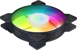 Вентилятор для корпуса GMNG GG-CF120FRGB1-PWMBK RGB 120х120x25 черный 4-pin 26дБ Ret