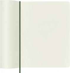 Блокнот Moleskine CLASSIC SOFT QP623K15 XLarge 190х250мм 192стр. нелинованный мягкая обложка зеленый