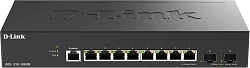 Коммутатор D-Link DGS-1210-10X/ME/C1A 8x1Гбит/с 2SFP+ управляемый