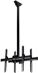 Кронштейн для телевизора Arm Media LCD-3050 черный 32"-90" макс.90кг потолочный поворот и наклон