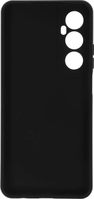 Чехол (клип-кейс) BoraSCO для Realme C65 Silicone Case черный (73384)