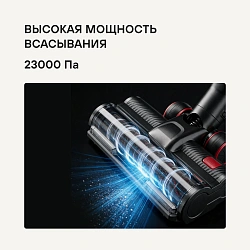 Пылесос Rondell RDE-2071 650Вт черный/красный