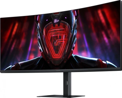 Монитор Xiaomi 34" Curved Gaming Monitor G34WQi черный VA LED 1ms 21:9 HDMI матовая HAS Piv 350cd 178гр/178гр 3440x1440 180Hz FreeSync Premium DP 2K 6.9кг