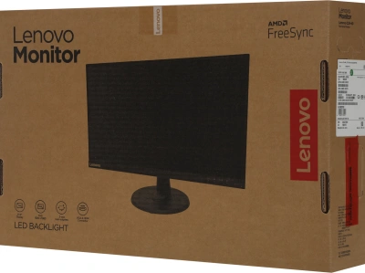 Монитор Lenovo 23.8" ThinkVision C24-40 черный VA 4ms 16:9 HDMI матовая 250cd 178гр/178гр 1920x1080 75Hz FreeSync VGA FHD 3.3кг